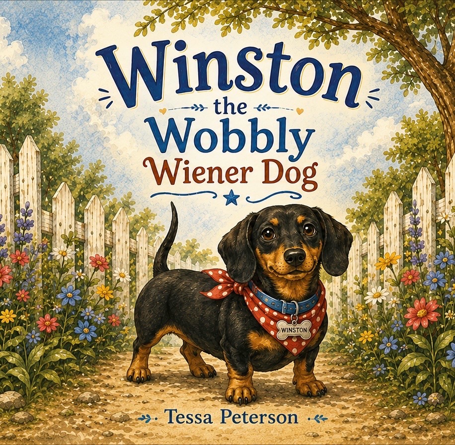 Winston the Wobbly Wiener Dog cover